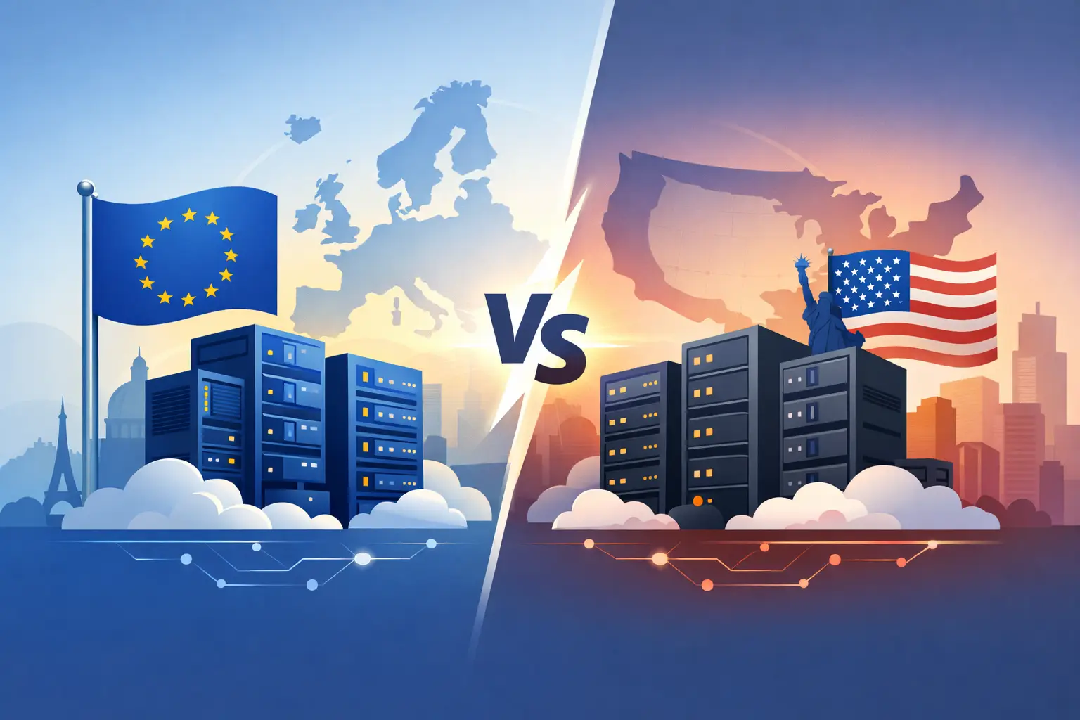 EU Hosting vs US Hosting for European Businesses